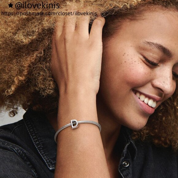 Pandora Letter D Alphabet Charm - Picture 5 of 6